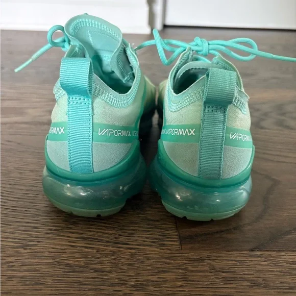 Nike Air VaporMax Flyknit Sneakers - Teal - Picture 3 of 8